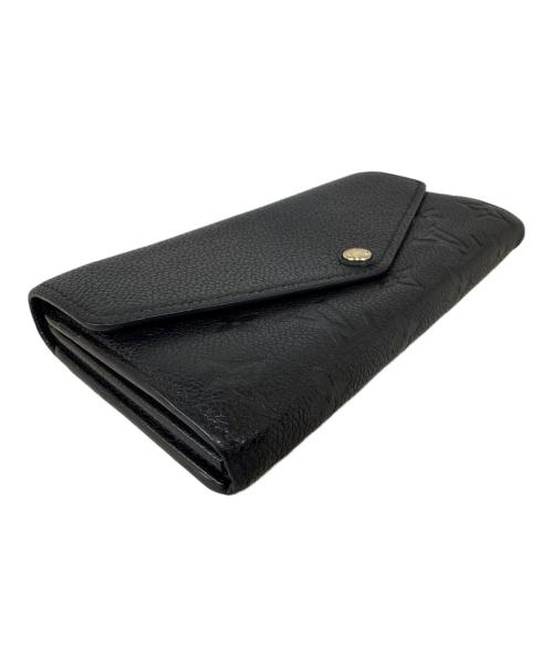 LOUIS VUITTON（ルイ ヴィトン）LOUIS VUITTON (ルイ ヴィトン) 長財布 ブラックの古着・服飾アイテム