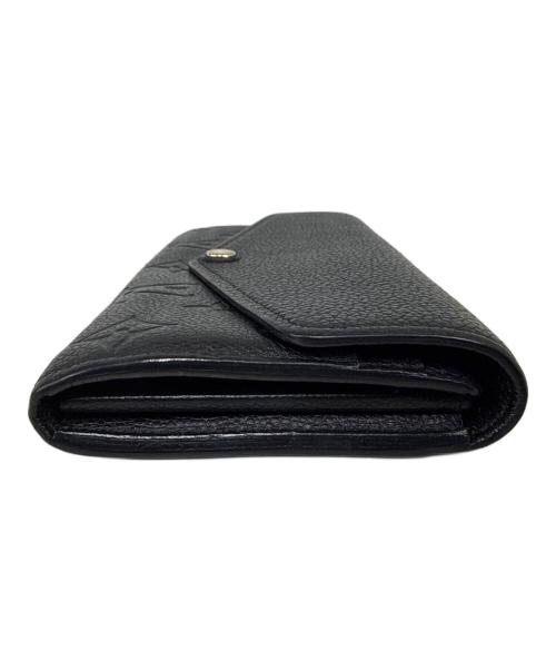 LOUIS VUITTON（ルイ ヴィトン）LOUIS VUITTON (ルイ ヴィトン) 長財布 ブラックの古着・服飾アイテム