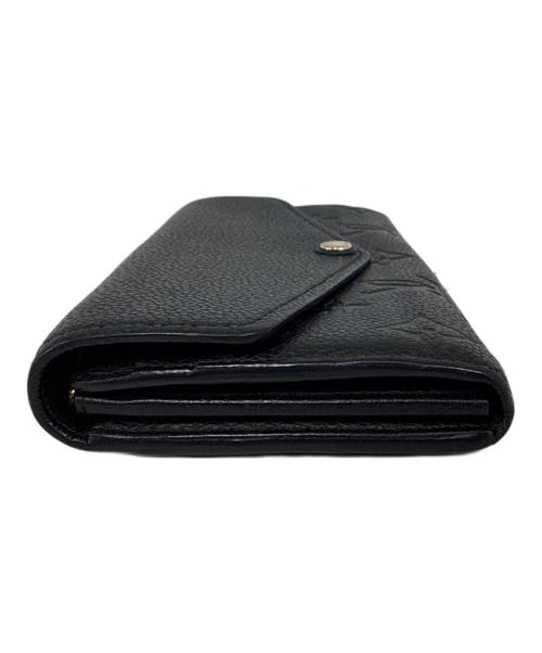 LOUIS VUITTON（ルイ ヴィトン）LOUIS VUITTON (ルイ ヴィトン) 長財布 ブラックの古着・服飾アイテム