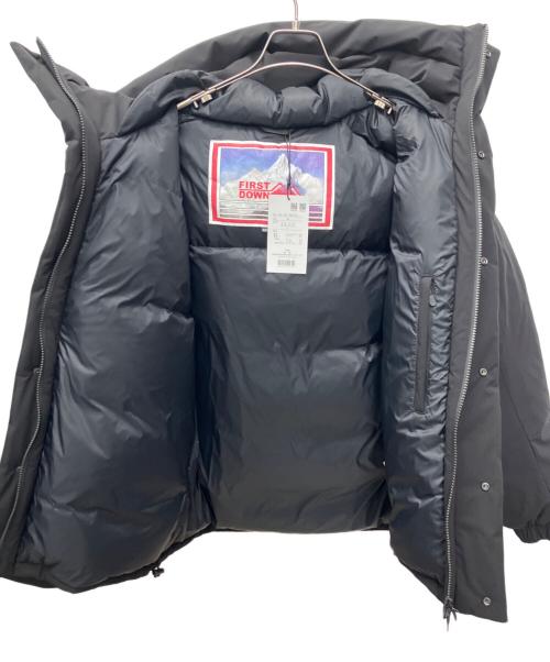 FIRST DOWN（ファーストダウン）FIRST DOWN (ファーストダウン) ダウンジャケット ブラック サイズ:Ｌ 未使用品の古着・服飾アイテム
