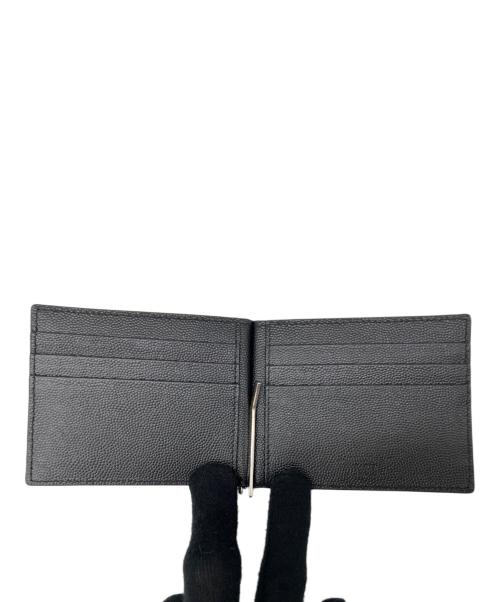 Saint Laurent Paris（サンローランパリ）Saint Laurent Paris (サンローランパリ) マネークリップ ブラックの古着・服飾アイテム