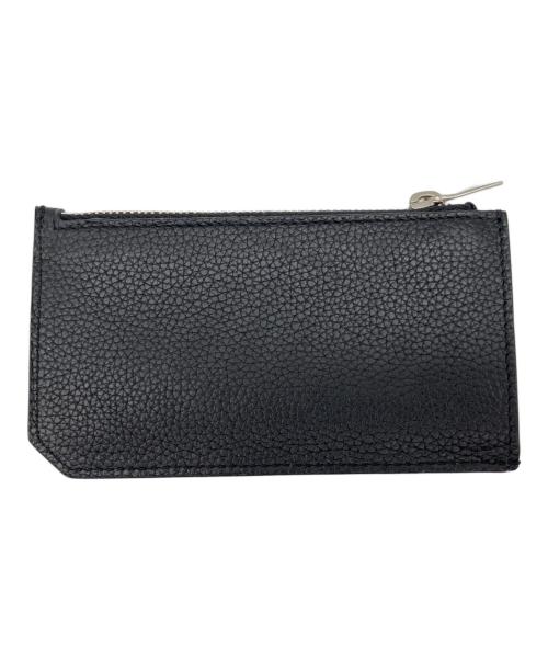 Saint Laurent Paris（サンローランパリ）Saint Laurent Paris (サンローランパリ) フラグメント ジップカードケース ブラックの古着・服飾アイテム