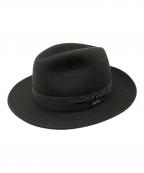Saint Laurent Paris×BORSALINOサンローランパリ×ボルサリーノ）の古着「ハット」｜ブラック