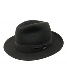 Saint Laurent Paris×BORSALINO（サンローランパリ×ボルサリーノ）の古着「ハット」｜ブラック
