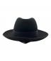 中古・古着 Saint Laurent Paris (サンローランパリ) BORSALINO (ボルサリーノ) ハット ブラック：30000円