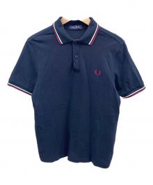 FRED PERRY（フレッドペリー）の古着「ポロシャツ」｜ネイビー