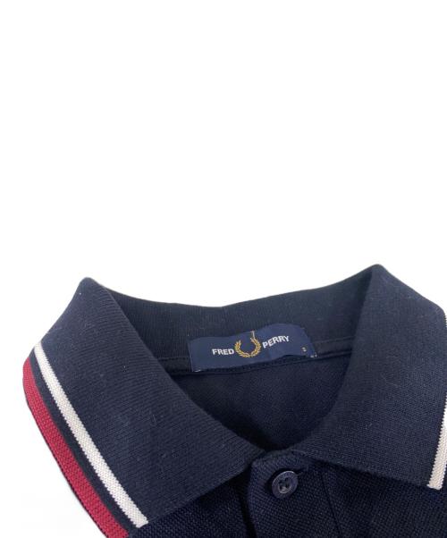 FRED PERRY（フレッドペリー）FRED PERRY (フレッドペリー) ポロシャツ ネイビー サイズ:Sの古着・服飾アイテム