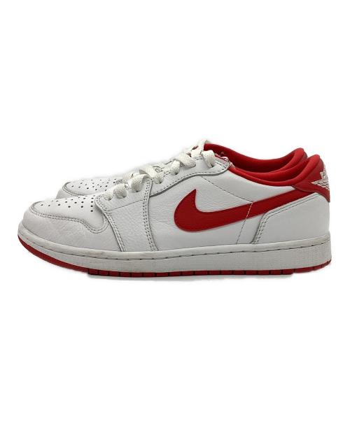 NIKE（ナイキ）NIKE (ナイキ) ローカットスニーカー ホワイト×レッド サイズ:US8の古着・服飾アイテム
