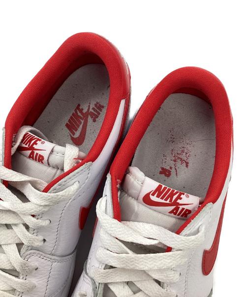 NIKE（ナイキ）NIKE (ナイキ) ローカットスニーカー ホワイト×レッド サイズ:US8の古着・服飾アイテム