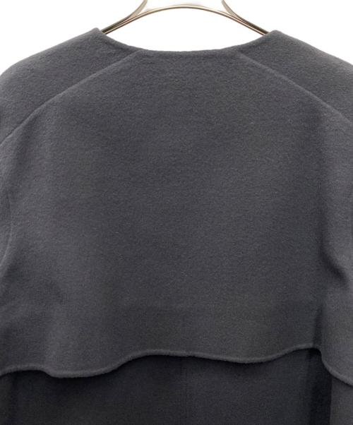 GALERIE VIE（ギャルリーヴィー）GALERIE VIE (ギャルリーヴィー) ウールコート ブラック サイズ:36の古着・服飾アイテム