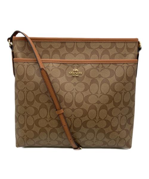 COACH（コーチ）COACH (コーチ) ショルダーバッグ ベージュの古着・服飾アイテム