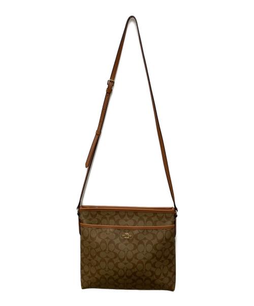 COACH（コーチ）COACH (コーチ) ショルダーバッグ ベージュの古着・服飾アイテム