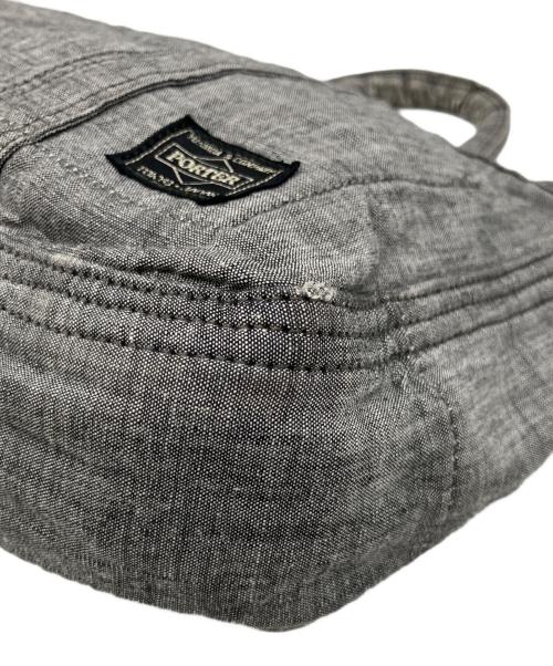 PORTER（ポーター）PORTER (ポーター) ミニトートバッグ グレーの古着・服飾アイテム