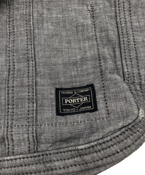 PORTER（ポーター）PORTER (ポーター) ミニトートバッグ グレーの古着・服飾アイテム