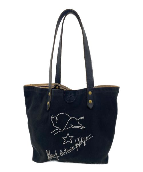 IL BISONTE（イル ビゾンテ）IL BISONTE (イル ビゾンテ) トートバッグ ブラックの古着・服飾アイテム