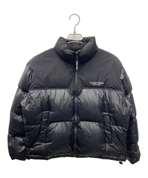 Calvin Klein（カルバンクライン）Calvin Klein (カルバンクライン) ダウンジャケット ブラック サイズ:Ｌの古着・服飾アイテム