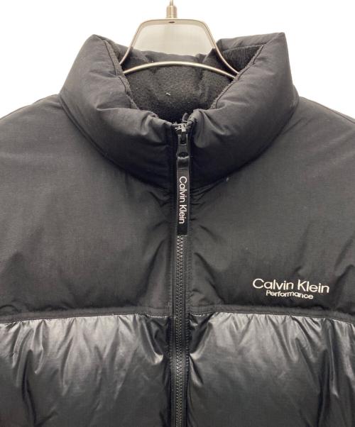 Calvin Klein（カルバンクライン）Calvin Klein (カルバンクライン) ダウンジャケット ブラック サイズ:Ｌの古着・服飾アイテム