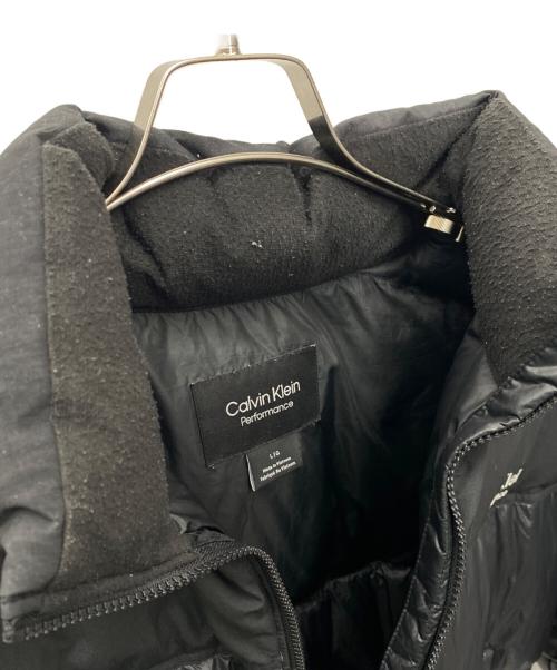 Calvin Klein（カルバンクライン）Calvin Klein (カルバンクライン) ダウンジャケット ブラック サイズ:Ｌの古着・服飾アイテム