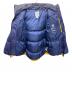 中古・古着 adidas (アディダス) ダウンジャケット ネイビー×イエロー サイズ:Ｍ：10000円