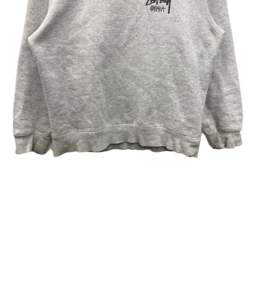 stussy（ステューシー）stussy (ステューシー) クルーネックスウェット グレー サイズ:Ｓの古着・服飾アイテム