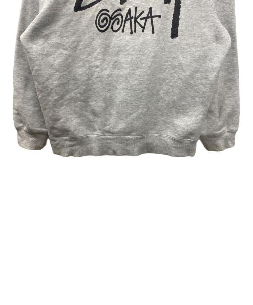 stussy（ステューシー）stussy (ステューシー) クルーネックスウェット グレー サイズ:Ｓの古着・服飾アイテム