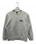 stussy（ステューシー）の古着「クルーネックスウェット」｜グレー