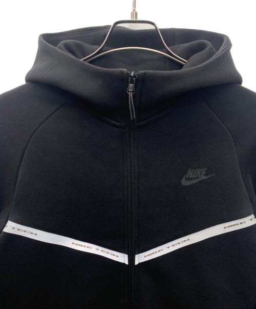 NIKE（ナイキ）NIKE (ナイキ) テックフリース リフレクター フルジップジャケット ブラック サイズ:Ｍの古着・服飾アイテム