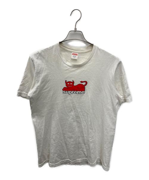 SUPREME（シュプリーム）Supreme (シュプリーム) Devil Cat Tシャツ ホワイト サイズ:Sの古着・服飾アイテム