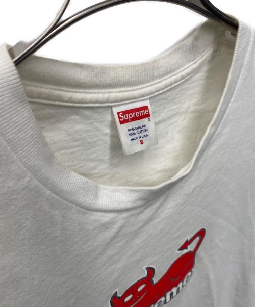 SUPREME（シュプリーム）Supreme (シュプリーム) Devil Cat Tシャツ ホワイト サイズ:Sの古着・服飾アイテム