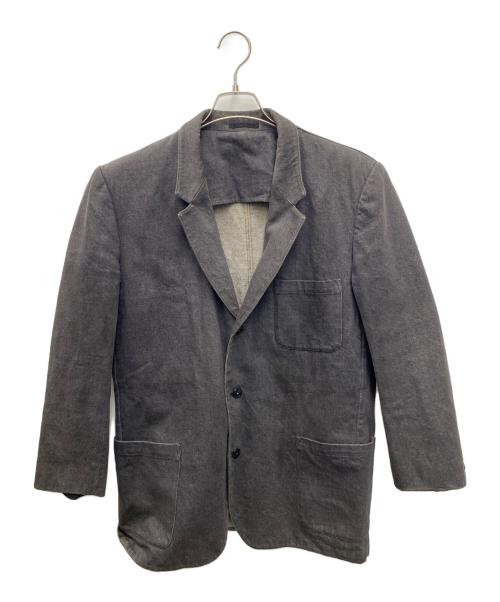 Y's for men（ワイズフォーメン）Y'S for men (ワイズフォーメン) デニムテーラードジャケット ブラック サイズ:Mの古着・服飾アイテム