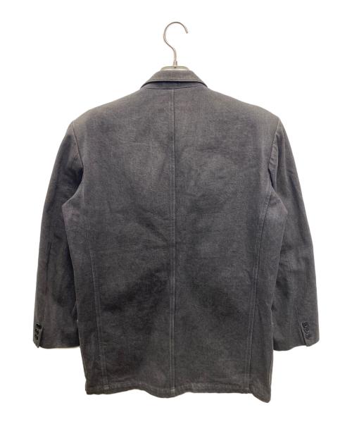 Y's for men（ワイズフォーメン）Y'S for men (ワイズフォーメン) デニムテーラードジャケット ブラック サイズ:Mの古着・服飾アイテム