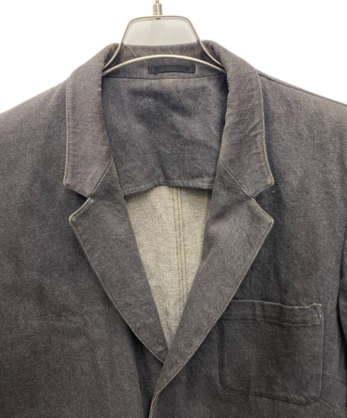 Y's for men（ワイズフォーメン）Y'S for men (ワイズフォーメン) デニムテーラードジャケット ブラック サイズ:Mの古着・服飾アイテム
