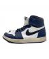 中古・古着 NIKE (ナイキ) ハイカットスニーカー ネイビー×ホワイト サイズ:26.5cm：8000円