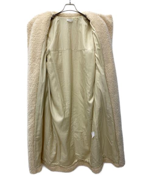CASA FLINE（カーサフライン）CASA FLINE (カーサフライン) ボアウールコート ベージュ サイズ:Freeの古着・服飾アイテム