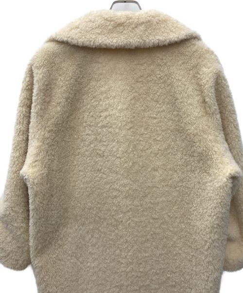 CASA FLINE（カーサフライン）CASA FLINE (カーサフライン) ボアウールコート ベージュ サイズ:Freeの古着・服飾アイテム