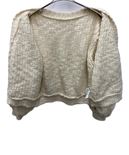 Snidel（スナイデル）Snidel (スナイデル) 厚手カーディガン ベージュ サイズ:Freeの古着・服飾アイテム