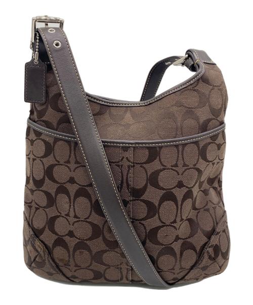 COACH（コーチ）COACH (コーチ) ショルダーバッグ ブラウンの古着・服飾アイテム