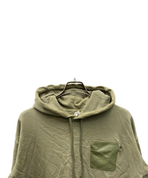 LOEWE（ロエベ）LOEWE (ロエベ) パーカー カーキ サイズ:Sの古着・服飾アイテム