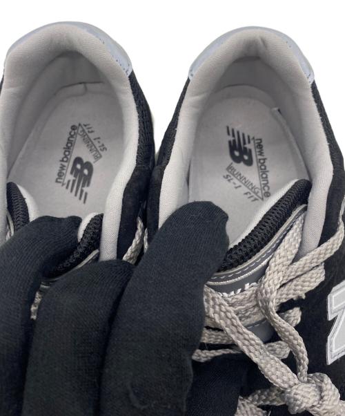 NEW BALANCE（ニューバランス）NEW BALANCE (ニューバランス) ローカットスニーカー ブラック サイズ:24.5cmの古着・服飾アイテム