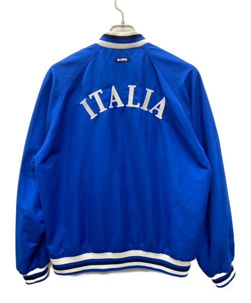 PUMA（プーマ）PUMA (プーマ) アンセムジャケット ブルー サイズ:Ｍの古着・服飾アイテム