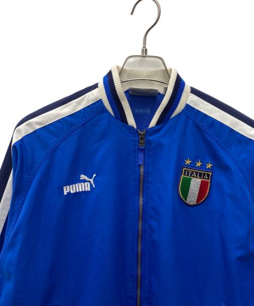 PUMA（プーマ）PUMA (プーマ) アンセムジャケット ブルー サイズ:Ｍの古着・服飾アイテム