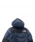 中古・古着 THE NORTH FACE (ザ ノース フェイス) ダウンジャケット ネイビー×ブラック サイズ:XS：22000円