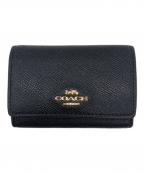 COACHコーチ）の古着「キーケース」｜ブラック
