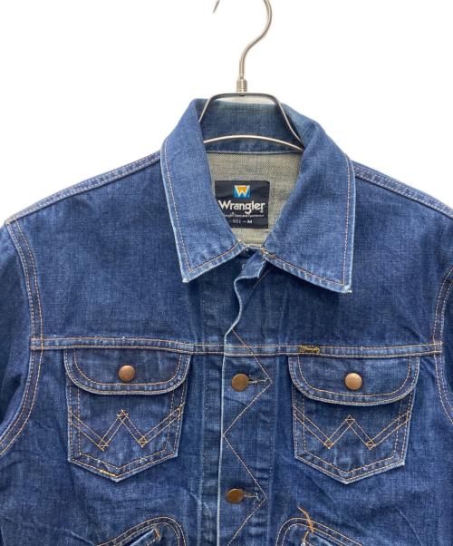 Wrangler（ラングラー）Wrangler (ラングラー) デニムジャケット インディゴ サイズ:Ｍの古着・服飾アイテム