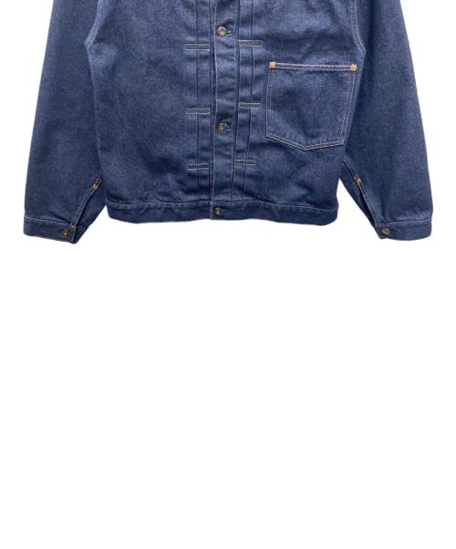 Util Clothing（ユーティリティ・クロージング）Util Clothing (ユーティリティ・クロージング) デニムジャケット インディゴ サイズ:Ｌの古着・服飾アイテム