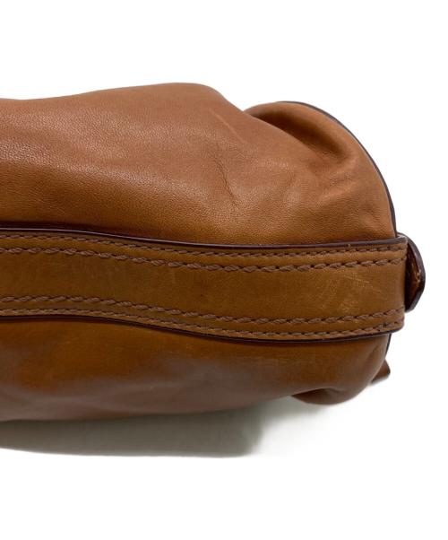 COLE HAAN（コールハーン）COLE HAAN (コールハーン) ミニボストンバッグ ブラウンの古着・服飾アイテム