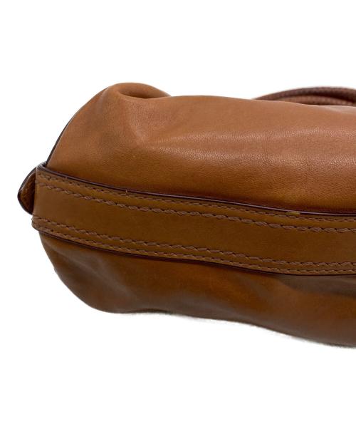 COLE HAAN（コールハーン）COLE HAAN (コールハーン) ミニボストンバッグ ブラウンの古着・服飾アイテム