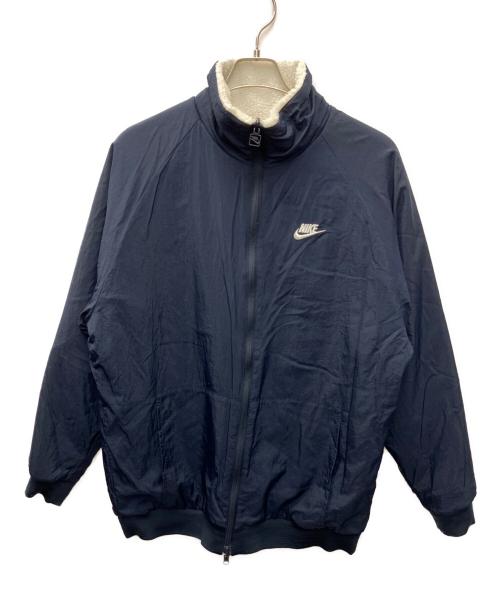 NIKE（ナイキ）NIKE (ナイキ) リバーシブルジャケット ホワイト×ネイビー サイズ:XLの古着・服飾アイテム