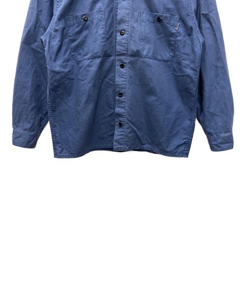 CHALLENGER（チャレンジャー）CHALLENGER (チャレンジャー) 長袖シャツ ブルー サイズ:Lの古着・服飾アイテム