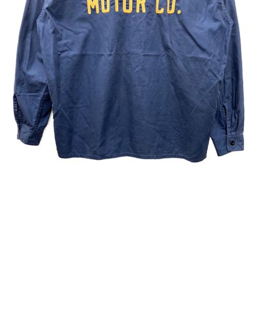 CHALLENGER（チャレンジャー）CHALLENGER (チャレンジャー) 長袖シャツ ブルー サイズ:Lの古着・服飾アイテム